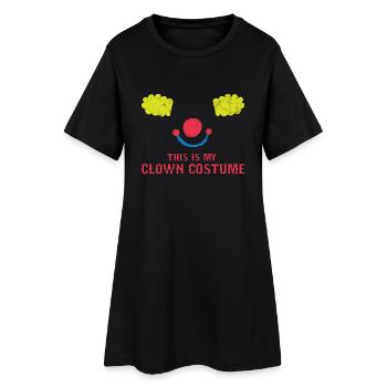 Clown: This Is My Clown Costume - Cadeau - Robe T-shirt Femme - noir - Devant
