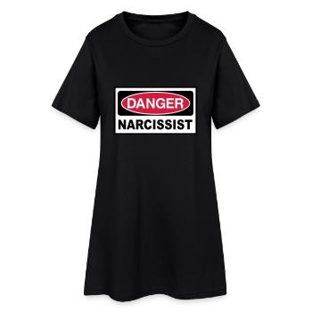 2541614 115188447 narcissiste - Robe T-shirt Femme - noir - Devant