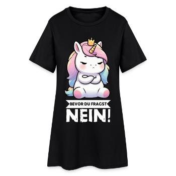 Avant que vous ne demandiez, pas de licorne licornes fan de licorne - Robe T-shirt Femme - noir - Devant
