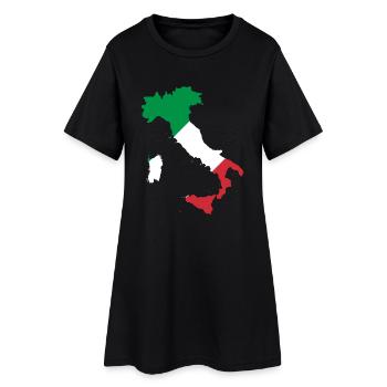 FORZA ITALIA COLLECTION 2017 - Robe T-shirt Femme - noir - Devant