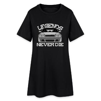 RS4 B5 legends never die - Women’s T-Shirt Dress - black - Front