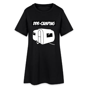 DDR Camping QEK junior - Robe T-shirt Femme - noir - Devant