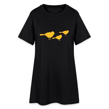 spaetzle - Women’s T-Shirt Dress - black - Front