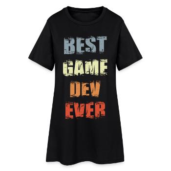 Motivation game development - Women’s T-Shirt Dress - black - Front