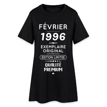 30th Anniversary - February 1996 Original - Women’s T-Shirt Dress - black - Front