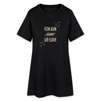 Ich bin nicht so Eine ! Untreu Jugendsatz Geschenk - Frauen T-Shirt-Kleid - Schwarz - Vorne