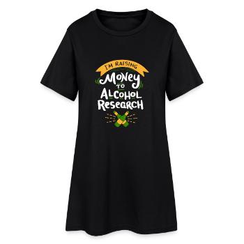 CRAFT BIÈRE: J'amasser des fonds pour la recherche de l'alcool - Robe T-shirt Femme - noir - Devant