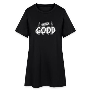 tout simplement bon et BON - Robe T-shirt Femme - noir - Devant