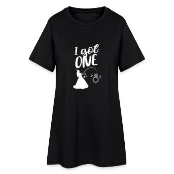 Équipe mariée sexy JGA chemise poule nuit - Robe T-shirt Femme - noir - Devant