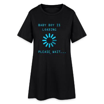 Baby Boy loading - Women’s T-Shirt Dress - black - Front