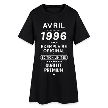 30th Anniversary - April 1996 Original - Women’s T-Shirt Dress - black - Front