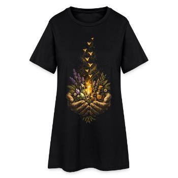 Pharmacist Herb Collector Pharmacist - Women’s T-Shirt Dress - black - Front