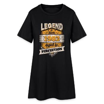 1983 - Robe T-shirt Femme - noir - Devant