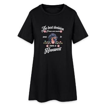 Hovawart - Robe T-shirt Femme - noir - Devant