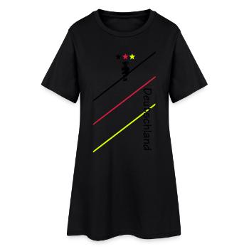 Deutschland FanShirt - Women’s T-Shirt Dress - black - Front