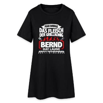 BERND - Grill - Frauen T-Shirt-Kleid - Schwarz - Vorne