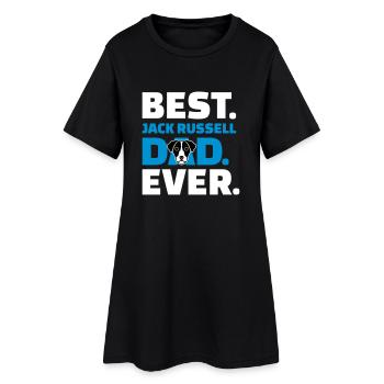 Jack Russell - Robe T-shirt Femme - noir - Devant