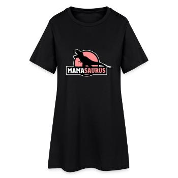 Mamasaurus cadeau amusant pour les mères - Robe T-shirt Femme - noir - Devant