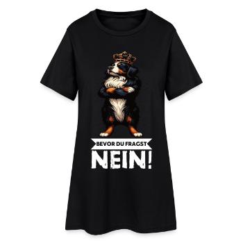 Avant de demander Mountain Dog de Bernois, Mountain Dogs - Robe T-shirt Femme - noir - Devant