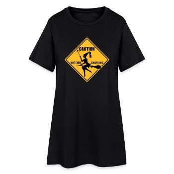 Sorcière - sorcière - Halloween - Nuit de - Robe T-shirt Femme - noir - Devant