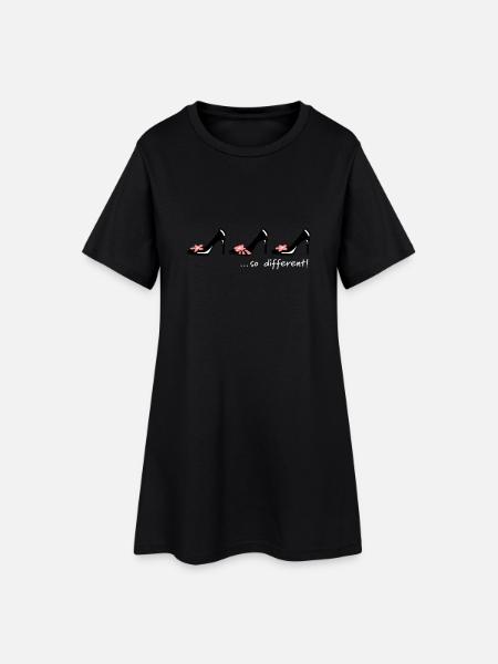 Schuhe Schuhe Schuhe - Robe T-shirt Femme - noir