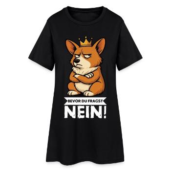 Avant que vous ne demandiez : Corgi Corgi Corgi Gallois Corgi Corgi Dog - Robe T-shirt Femme - noir - Devant