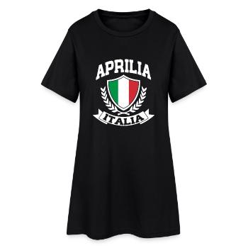Aprilia Italia - Women’s T-Shirt Dress - black - Front