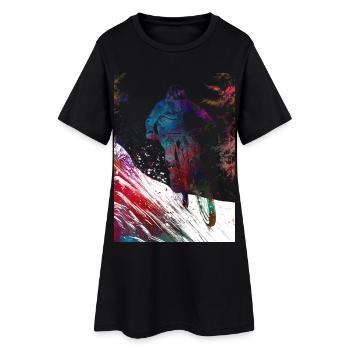 BMX Rider Sport #sport #bike - Robe T-shirt Femme - noir - Devant