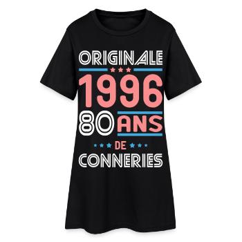 Originale – 1996 – 30 ans de conneries - Robe T-shirt Femme - noir - Devant