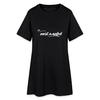 le plus recherché - Robe T-shirt Femme - noir - Devant