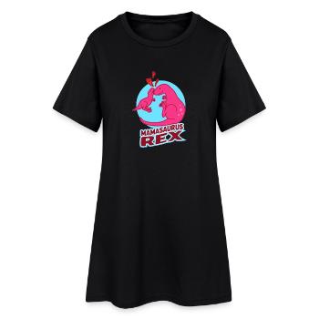 Mamasaurus dinosaure T Rex fête des mères pour la mère - Robe T-shirt Femme - noir - Devant