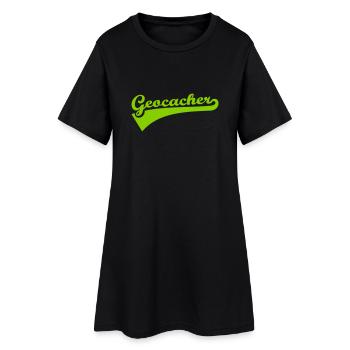 Geocacher - Women’s T-Shirt Dress - black - Front