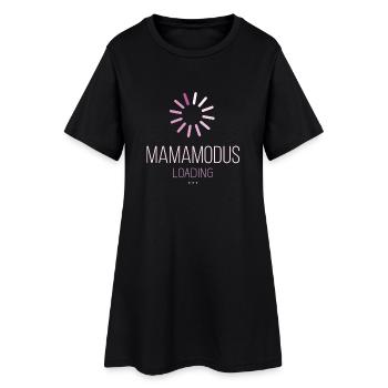 Mode Mama Chargement ... - Robe T-shirt Femme - noir - Devant