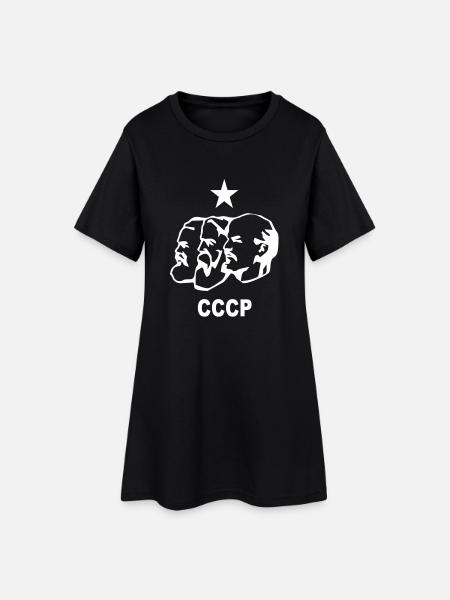 Russland - Women’s T-Shirt Dress - black