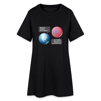 Dégoûtant - Homo sapiens! (Édition simple) - Robe T-shirt Femme - noir - Devant