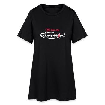 Je suis un enfant - Robe T-shirt Femme - noir - Devant