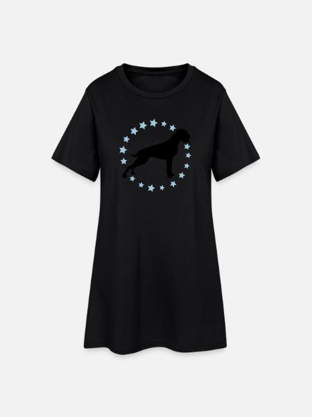 Couleur Boxer Zodiac 2 - Robe T-shirt Femme - noir