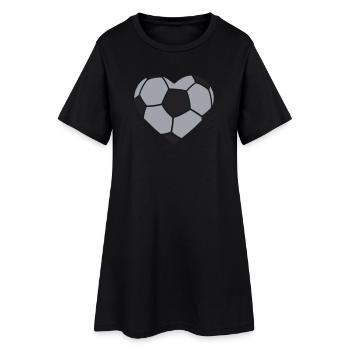 Love it!-Kick it! - Women’s T-Shirt Dress - black - Front