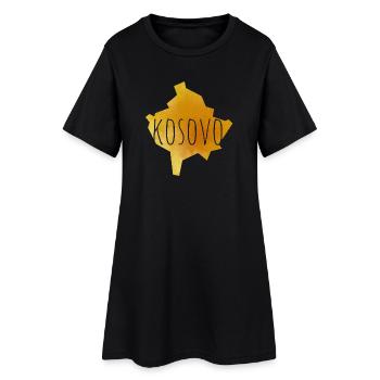 kosovo - Robe T-shirt Femme - noir - Devant