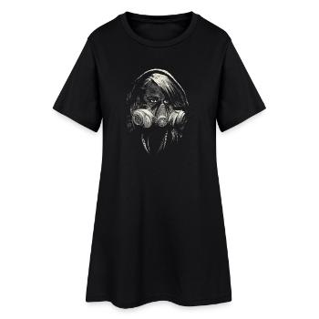 graffiti - Robe T-shirt Femme - noir - Devant