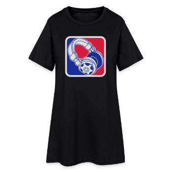 DJ Leauge - Women’s T-Shirt Dress - black - Front