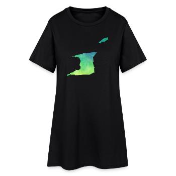Trinidad and Tobago - Women’s T-Shirt Dress - black - Front