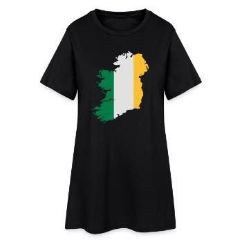 Ireland - Women’s T-Shirt Dress - black - Front