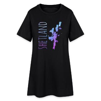 Shetland Islands - Women’s T-Shirt Dress - black - Front