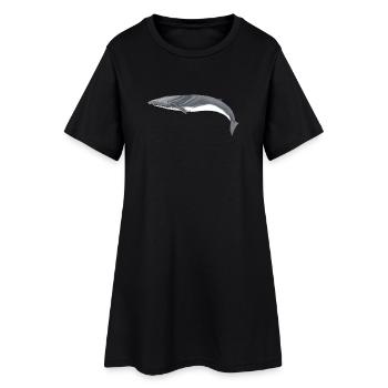rorquals - rorqual - rorqual commun - Robe T-shirt Femme - noir - Devant