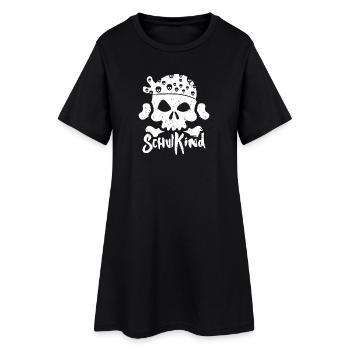 Kita Abgänger Schulkind Einschulung Kindergarten - Frauen T-Shirt-Kleid - Schwarz - Vorne