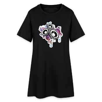 Summer Party and music best speakers gift - Robe T-shirt Femme - noir - Devant