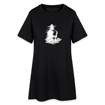 jazz - Robe T-shirt Femme - noir - Devant