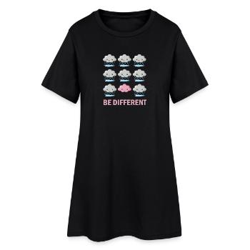 Be different - Women’s T-Shirt Dress - black - Front
