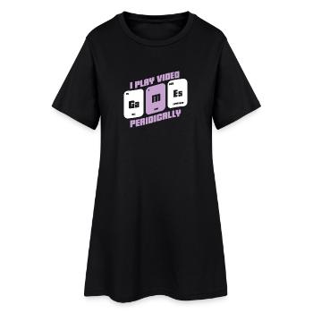 Gamer - Zocker - Geek - Robe T-shirt Femme - noir - Devant